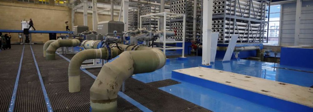 Desalination Capacity to Reach Half Million cm/d