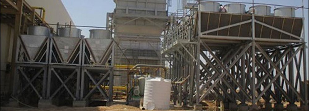 Gas Unit of Dokouheh Power Plant to Come on Stream Next Spring