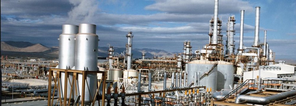 Gas Supply to Iran Petrochem Plants Rising  