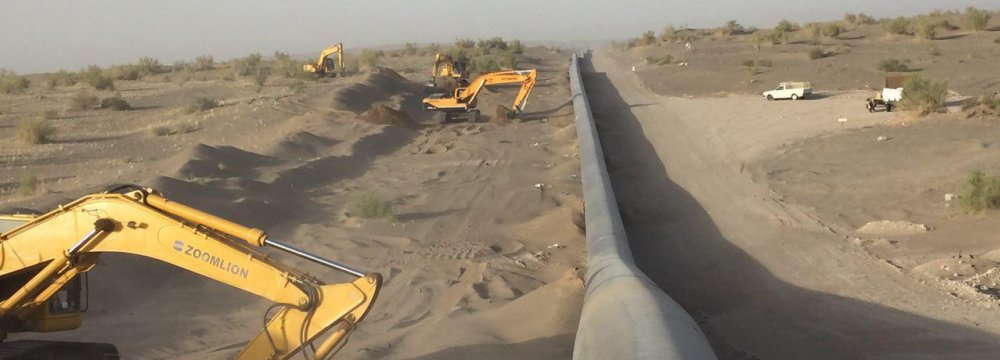 Gas Grid in Sistan-Baluchestan Near Completion 