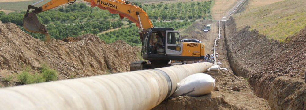 Sistan and Baluchestan Gas Pipeline Project in Fast Lane 