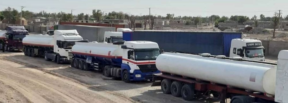 Iran Biggest Supplier of Gasoline to Afghanistan 