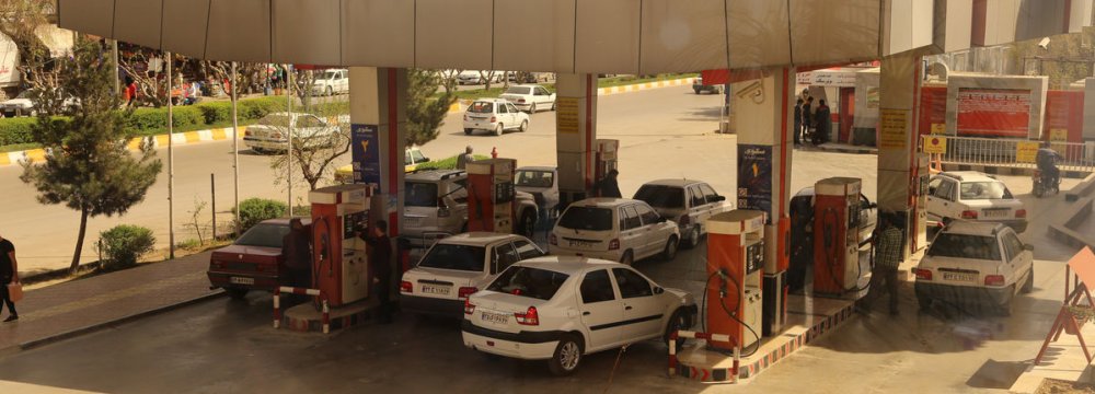 Iran Gasoline Consumption Up 4.7% 