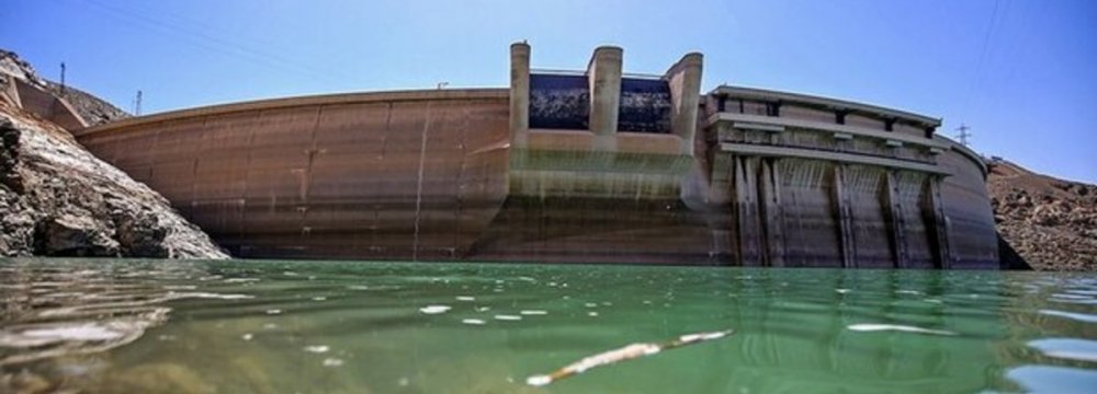 Water in Isfahan Dams Down 56% Compared to Long-Term Average