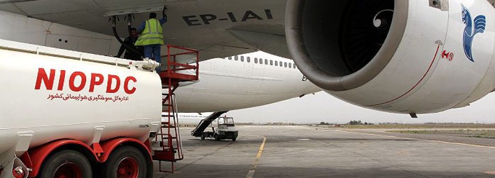 Iran&#039;s Jet Fuel Use Declines by 1 Million Liters