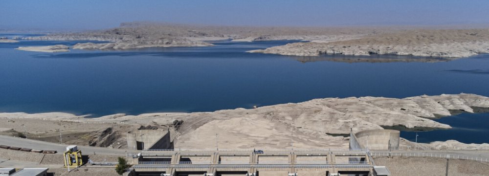 Karkheh Dam Water Continues to Deplete