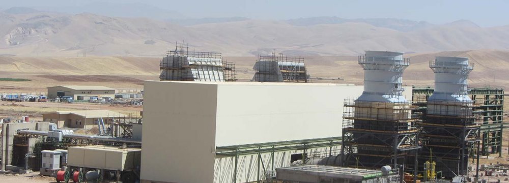 Lorestan Power Plant to Raise Production Capacity