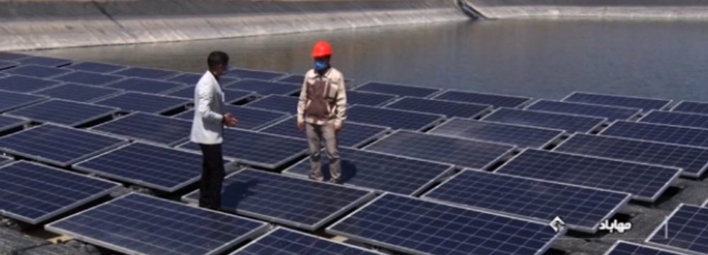 First Floating PV Power Plant Operational in W. Azarbaijan 