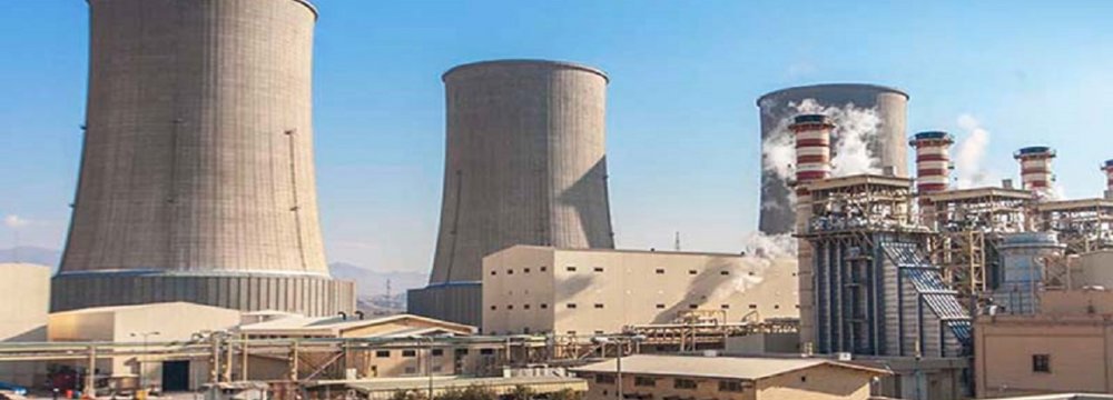 Zero Mazut Use in Tehran’s Thermal Power Stations
