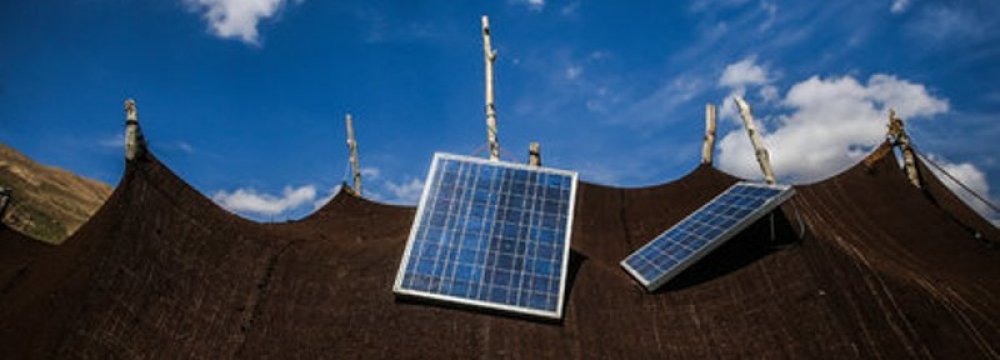 Solar Panels for Nomad Communities in Iran 