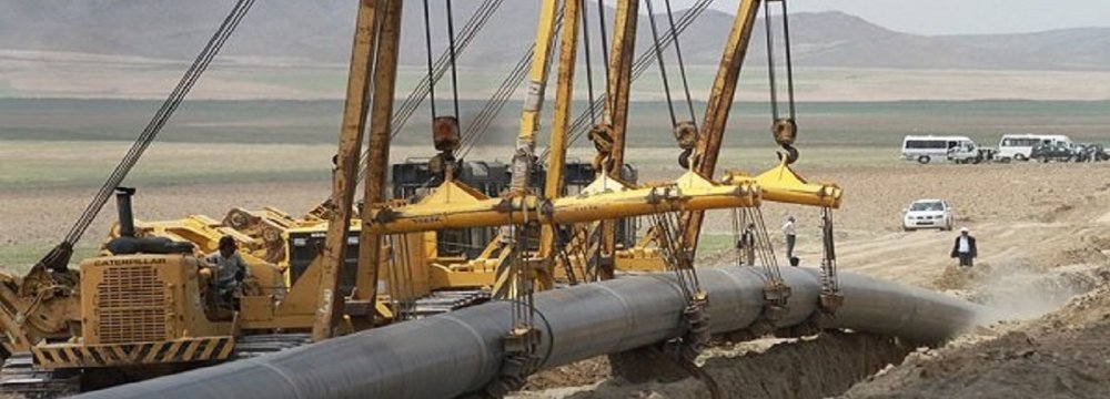 Bandar Abbas-Rafsanjan Pipeline Extension Advances by 52 Percent