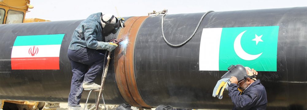 Pakistan Gov’t Says Wants to Complete Iran-Pakistan Gas Pipeline