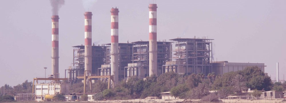 Thermal Power Responsible For Pollution in Bandar Abbas 