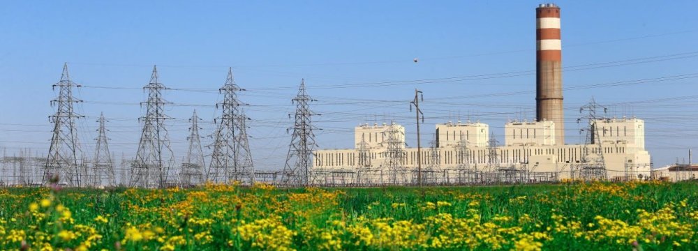 Hamedan Power Plant Water Consumption to Halve by Yearend