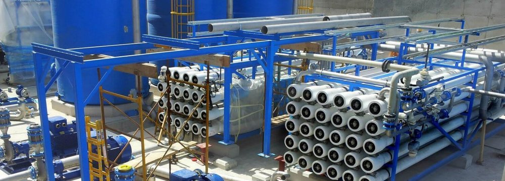 Qeshm Supplies More Desalinated Water