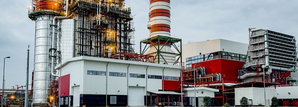 Sahand Combined-Cycle Power Station Development Plan on Track