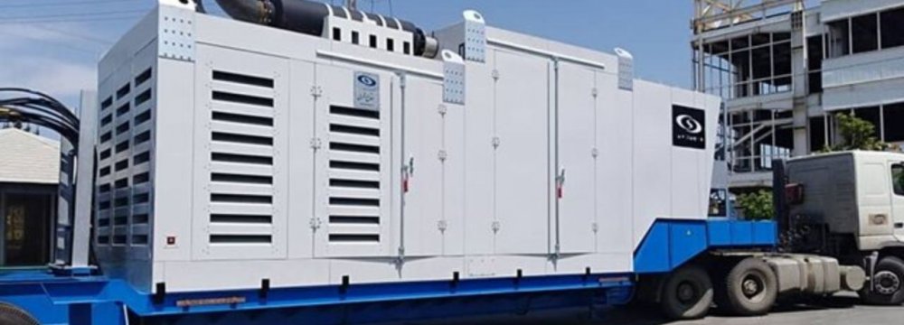 Mobile Power Generation for Sistan-Baluchestan  