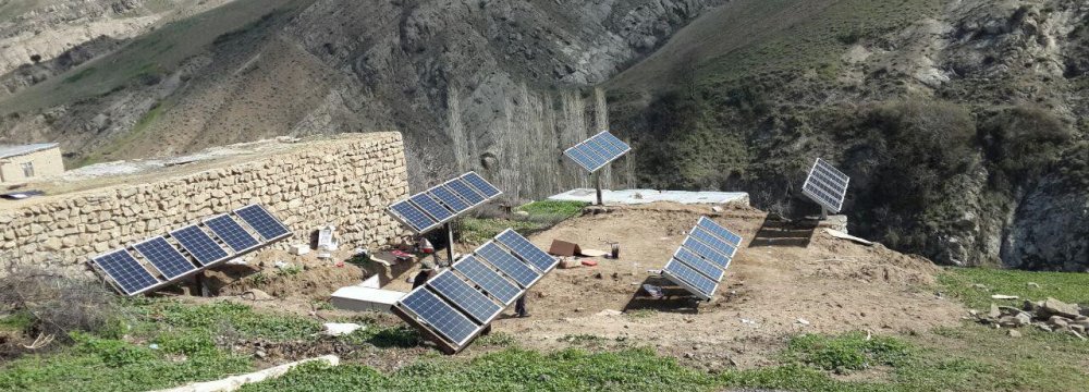 Remote Regions in Lorestan Benefit From Green Energy