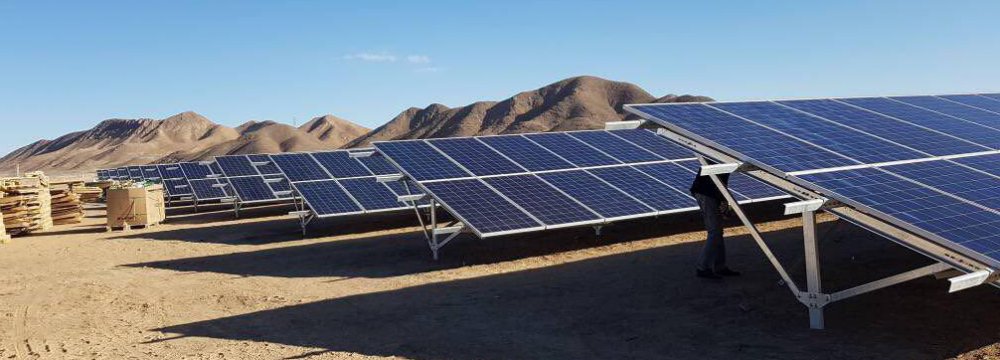 Another Solar Power Plant Operational in Kerman
