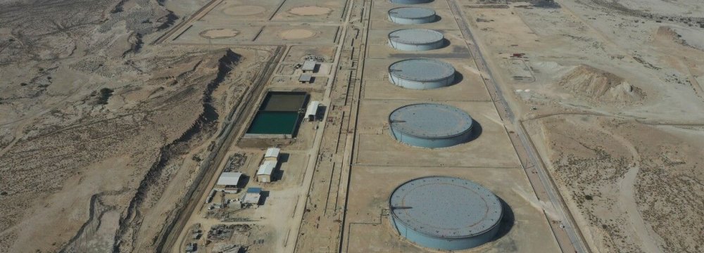 Gas Condensate Terminal Opens in Qeshm Island