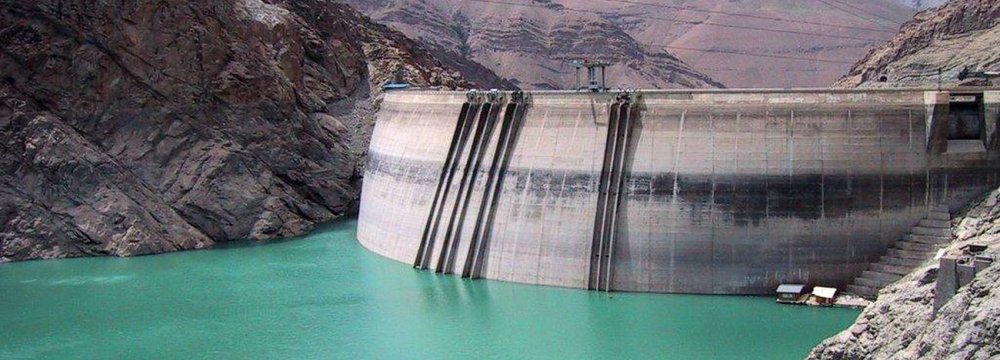Dam Water Levels Plunge 