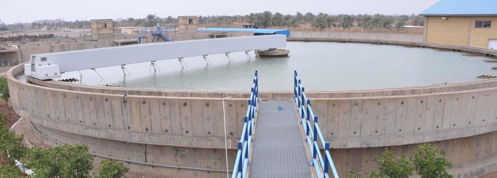 Wastewater Treatment Expanding in Khuzestan