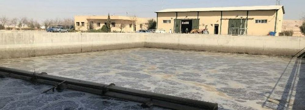 Wastewater Treatment Expanding in Yazd, Isfahan