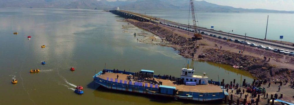 Reclaimed Water Helping Revive Long-Disturbed Lake Urmia  