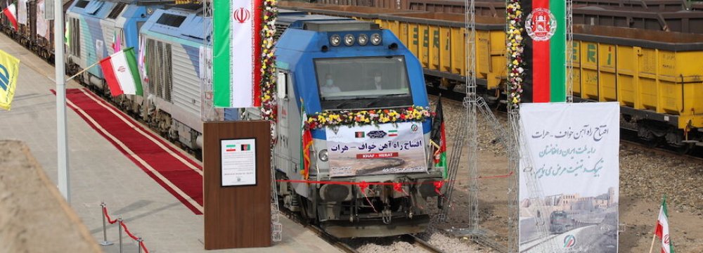Iran, Afghanistan Approve Agreement on Int’l Rail Link