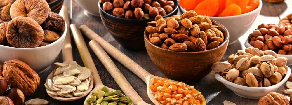 Iran Dried Fruits, Nuts Exports at $1.1b