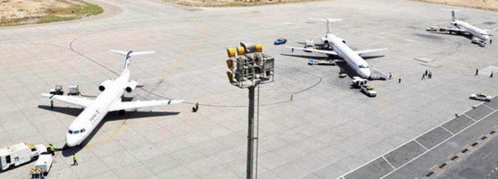 Isfahan Airport to Increase Plane Parking Capacity