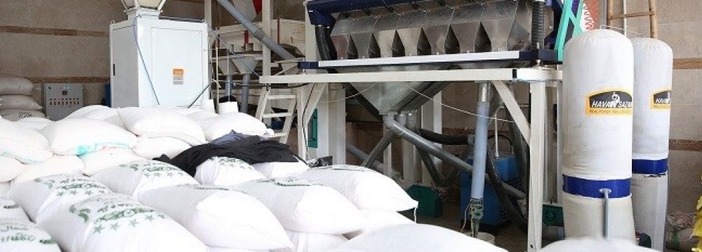 Int’l Rice Export Terminal Opens in Northern Iran