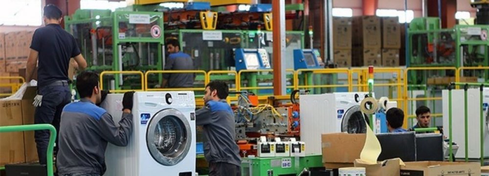 52% Rise in Production of Home Appliances 
