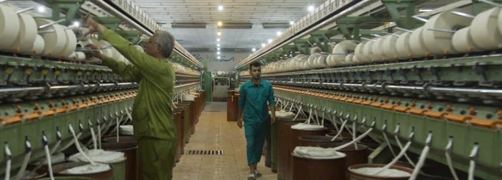 Spinning Mills Operating at Full Capacity Because of High Demand