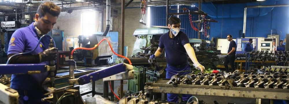 Iran PMI Sinks Below Threshold