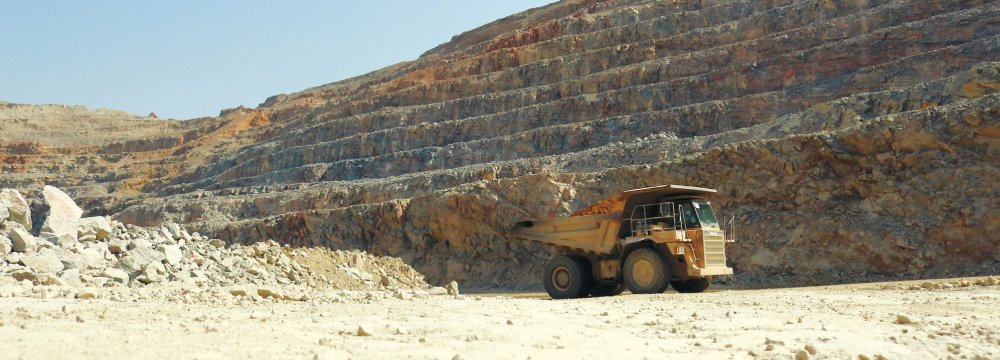 TSE-Listed Mining Firms Earn $11b in Sales During 7 Months