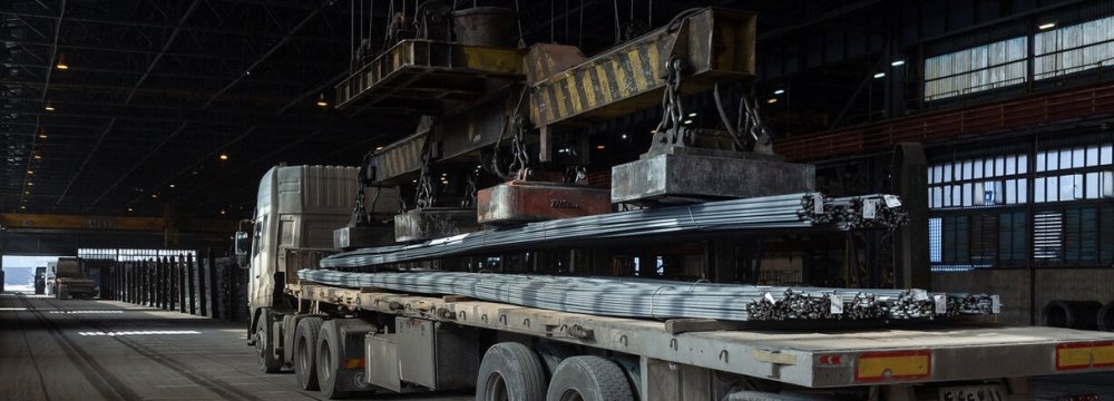 Steel Worth $3.7b Exported During Eight Months: IMIDRO