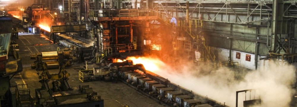 Iran Regains 10th Rank Among  Top Crude Steel Manufacturers