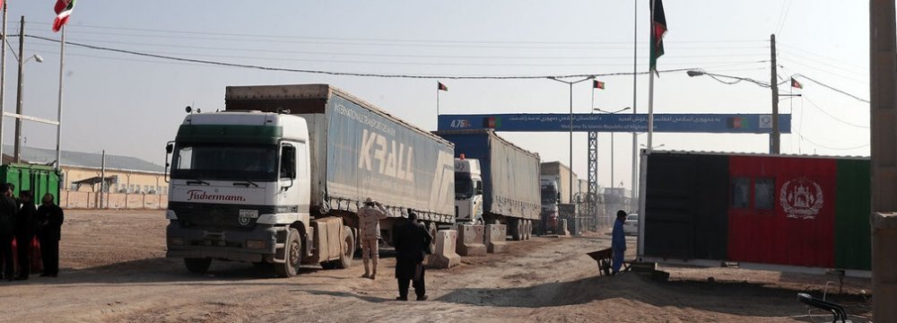 260% Surge in Exports Through Dogharoun Border to Afghanistan 