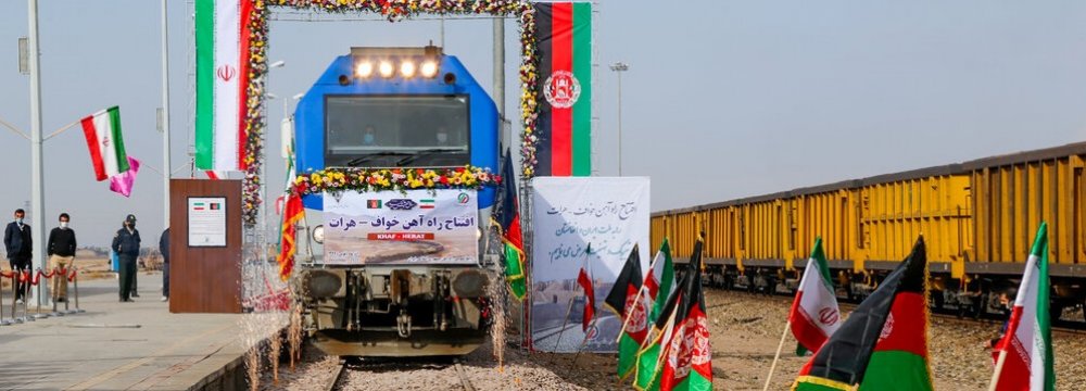 Iran-Afghanistan Rail Linkup to Bolster Transit, Trade Relations