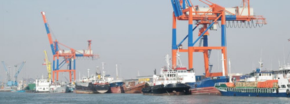 Container throughput at Khorramshahr Port has reached 81,000 TEUs so far.