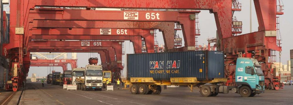 Non-Oil Exports From Shahid Rajaee Port Grow 3.8% 
