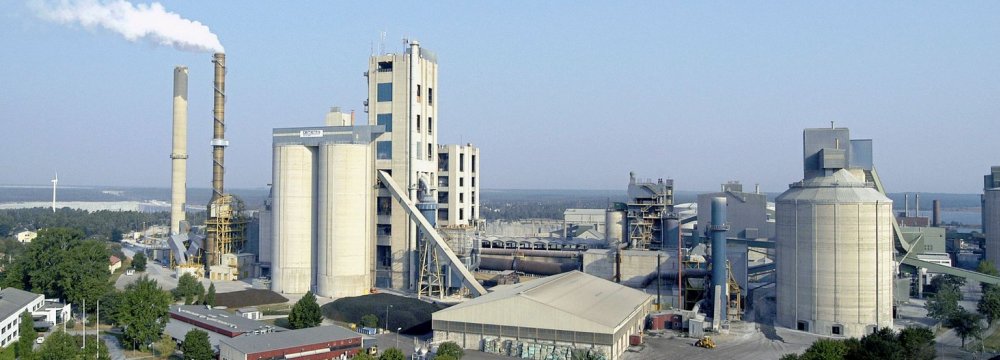 Iran's Cement Output Ranking Climbs to Seventh Worldwide