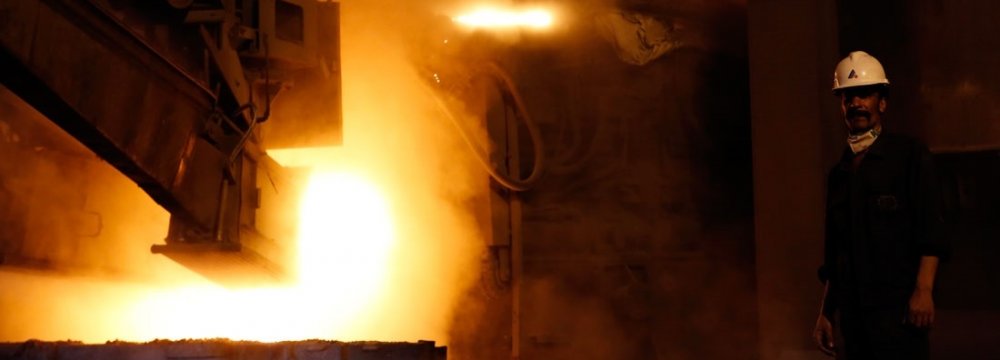 Iran Steel Production Tops 47m Tons