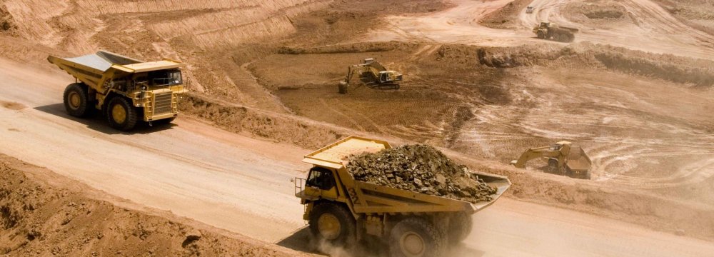 Mineral Trade Surplus Hits $5.6b in Iran 