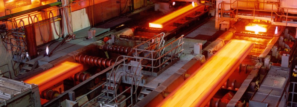 Iran Steel Output Surges 42.3 Percent to 8.4m Tons