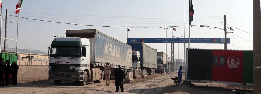 Trade Resumes Through Afghan Border After Huge Explosion 
