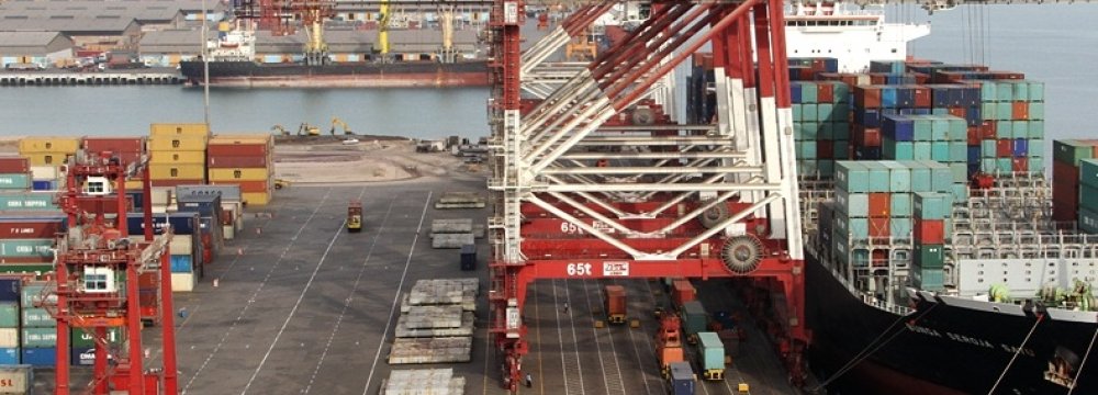 Hormozgan Ports’ Throughput  Tops 24 Million Tons in Q1