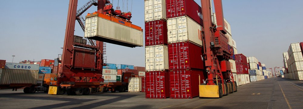 Iran's Trade With EU Tops €2.5 Billion 