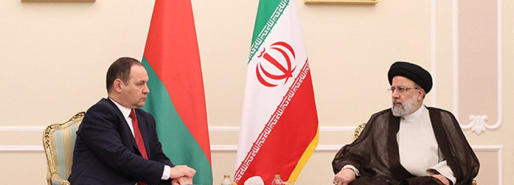 Iranian Exports to Belarus Triple